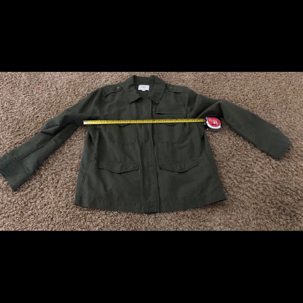 Loft Utility Jacket Euc!!! Size Xl - image 5